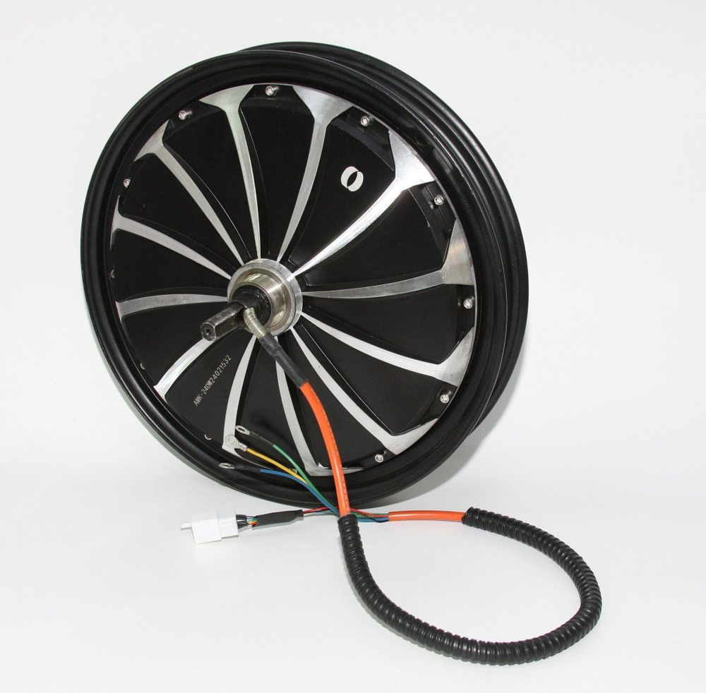 Мотор колесо 16" 60v 500w ( гравировка 240w) для велосипеда