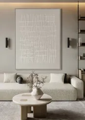 Постер Temper 120х90 см, бежевый