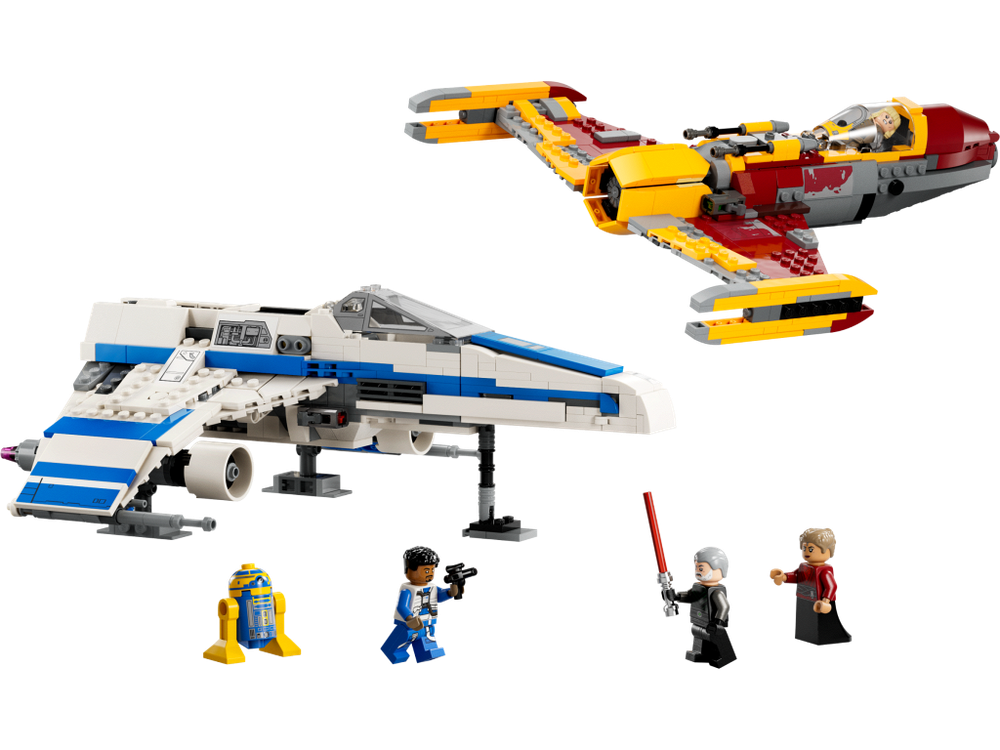 LEGO Star Wars 75364 «Истребитель E-wing против истребителя Шин Хати»