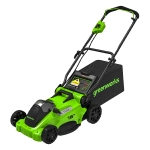 Газонокосилка аккумуляторная Greenworks GD40LM16X 40В (без АКБ и ЗУ) нож 41 см, 2517907