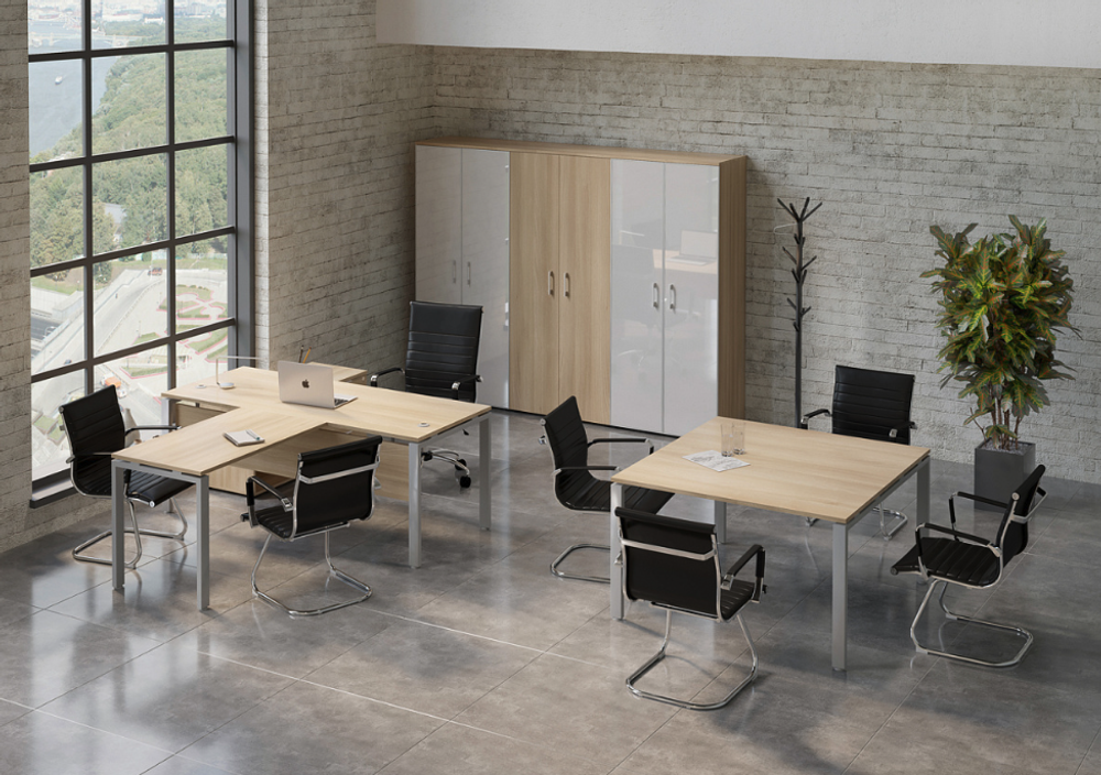 Шкаф-купе приставной Б.ШК-4 Т Metal System (Металл Систем)