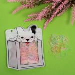 Резинки для волос силиконовые 100шт «Mini miracle - Бетти», цвет микс ,11*14,5см