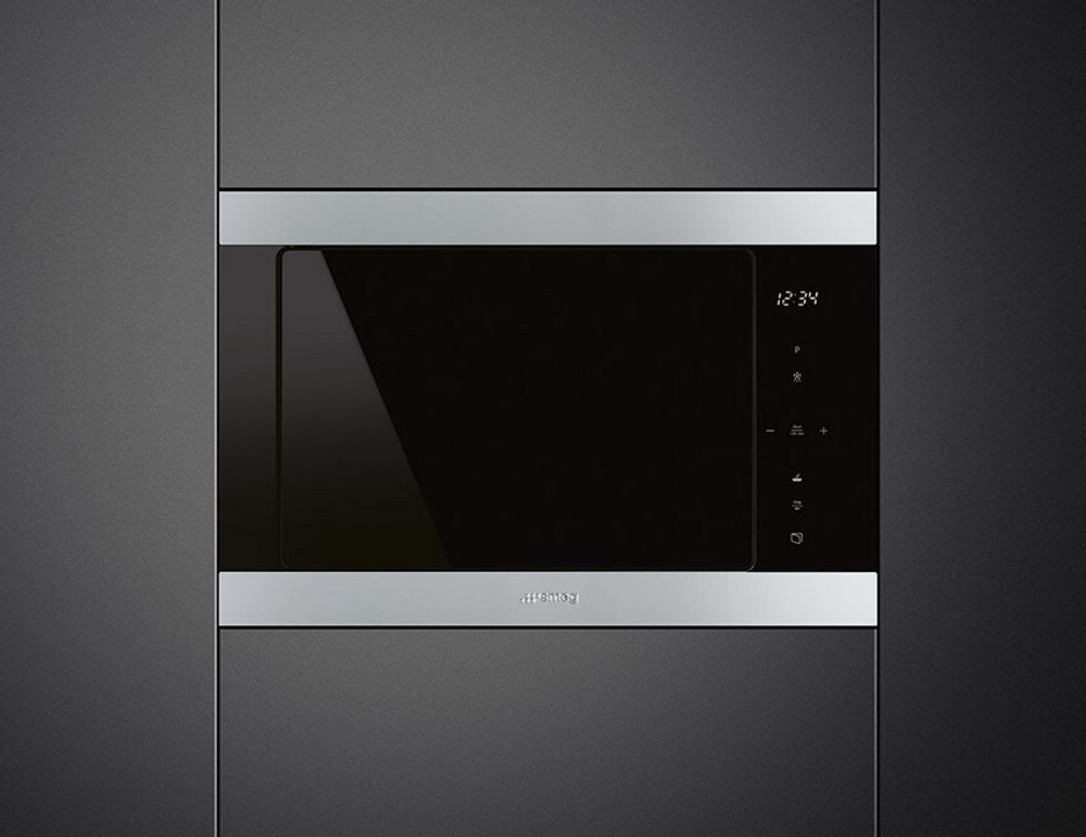 Встраиваемая микроволновая печь Smeg FMI325X