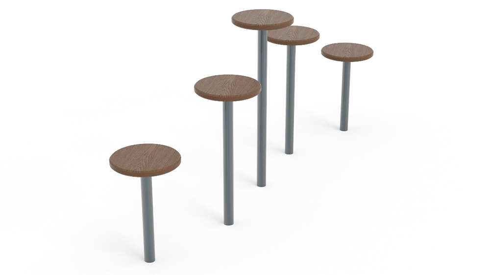 Дорожка пеньков SK00243