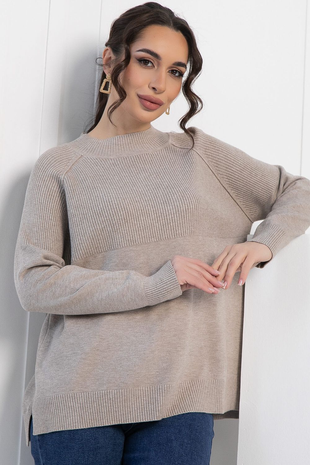 Джемпер Амбассадор (песочный) Б12898-12М LT Collection