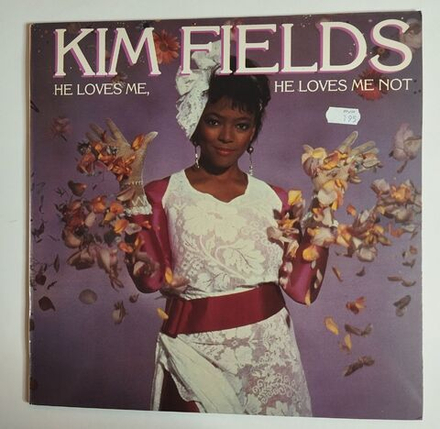 Винтажная виниловая пластинка LP Kim Fields He Loves Me, He Loves Me Not (Spain 1984)
