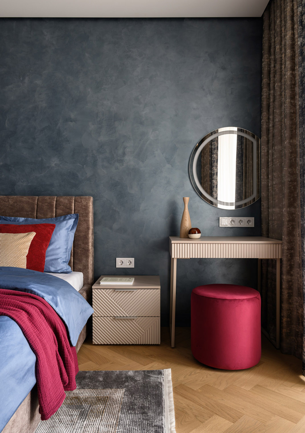 Кварцевый паркет Quartz Parquet Штучный паркет Дуб Бисквитный 44-1258-07 5/0,6 мм