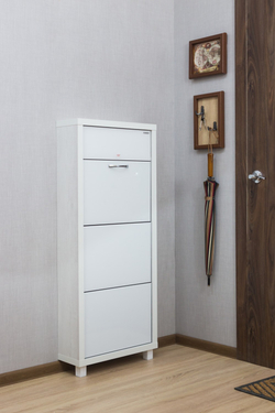 Обувница в прихожую для обуви Айрон Люкс Плюс 3 секции