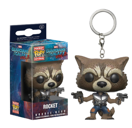Брелок Funko Pocket POP! Keychain Marvel Guardians Of The Galaxy 2 Rocket