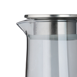 SATOSHI Графит Кувшин для воды 1,8л, стекло, нерж.сталь