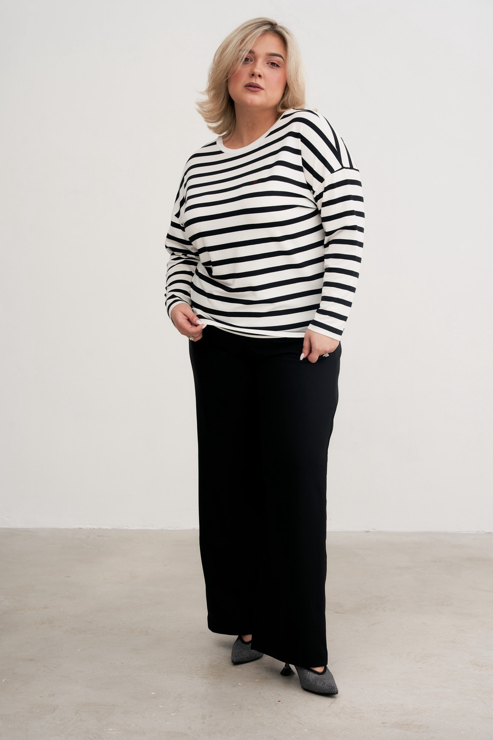 Лонгслив в полоску Тамбовчанка