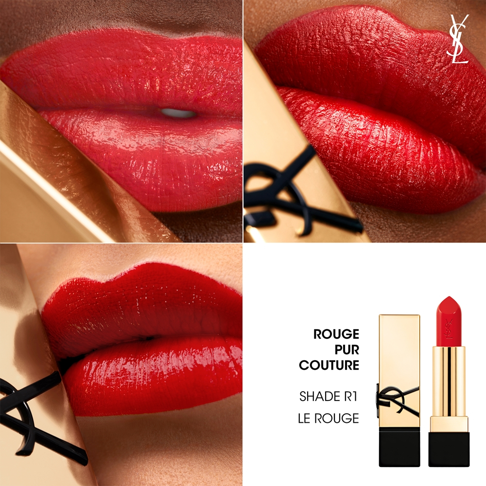 Yves Saint Laurent Rouge Pur Couture - Помада для женщин R1 Le Rouge, 3 g