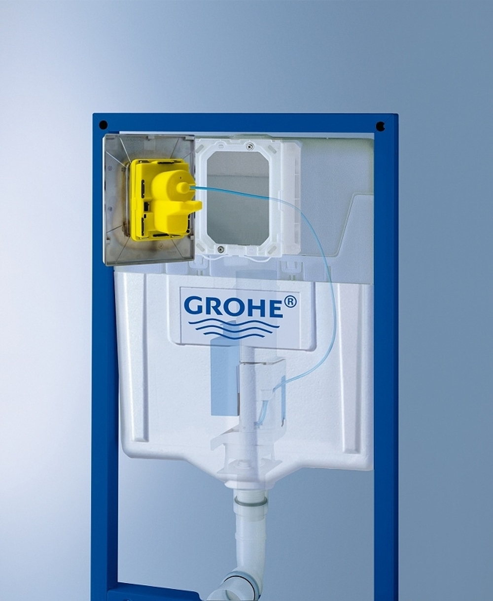 Комплект унитаза Villeroy&Boch O Novo 5660H101 с инсталляцией Grohe Rapid SL 38775001 с сиденьем Микролифт и клавишей смыва Хром