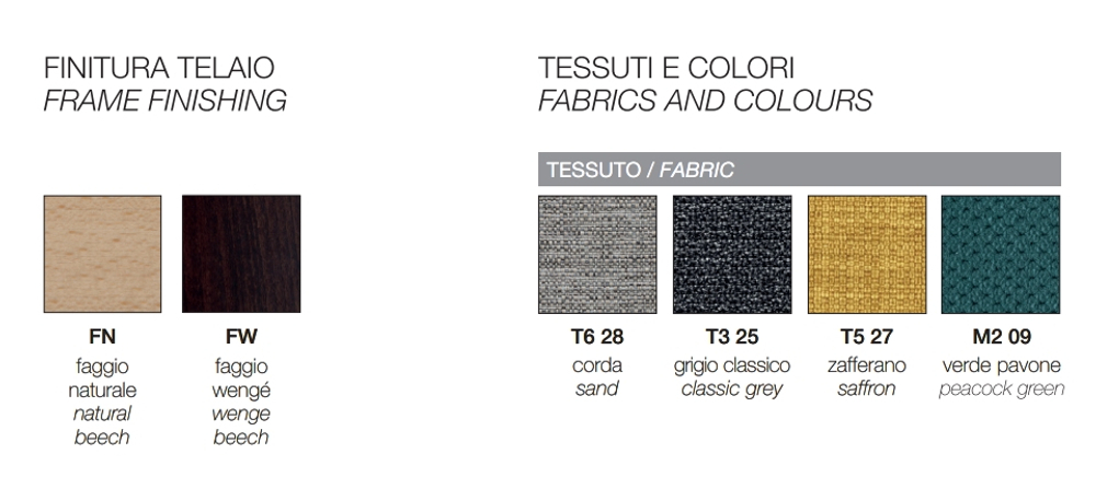 Кресло с обивкой Scab Design Natural Miss B Pop, натуральный бук, морская волна