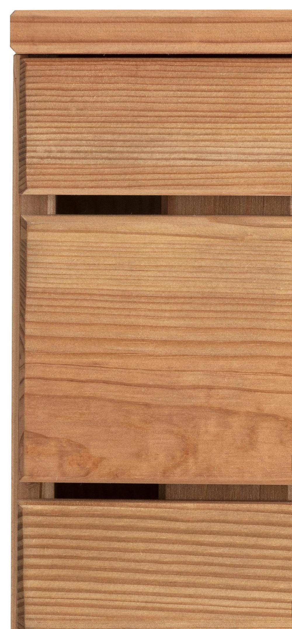 Шкаф навесной Джосси для ванной, массив сосны