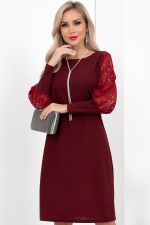 Платье Снежана (марсала) Р11-2002/3 Nikol