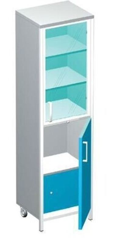 Шкаф медицинский одностворчатый МОБИЛЕ ШМ-3