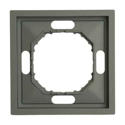 Рамка STEKKER, PFR00-5001-10 1-местная, серия Эмили, платиново-серый, soft touch 49962