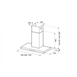 Вытяжка настенная Bertazzoni KT120PRO1XA