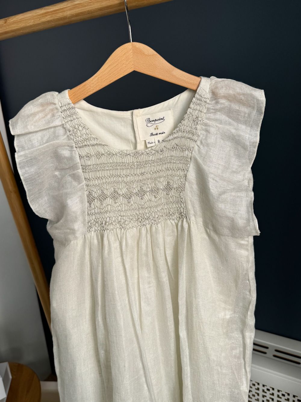 Льняное платье Bonpoint, 128