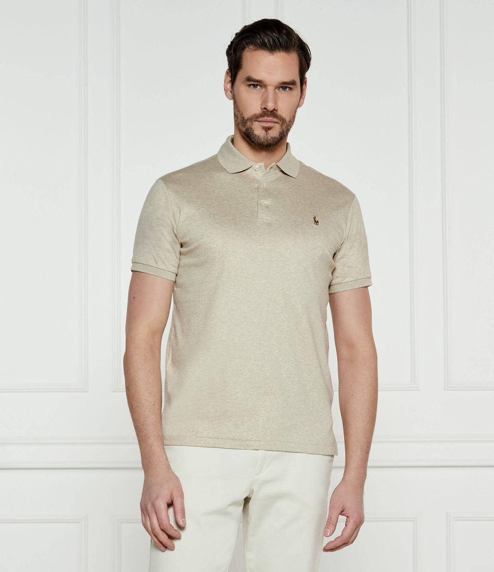 Поло POLO RALPH LAUREN - бежевый(710704319)