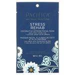 Pacifica, Stress Rehab, косметическая маска для лица с кокосом и кофеином, 1 листовая маска, 20 мл (0,67 жидк. унц.)