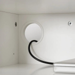 Комод/стол письменный - IKEA FÄLLSKÄR/FALLSKAR/ФАЛЛСКАР ИКЕА, белый