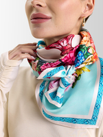 Платок «Триумф хрусталя» 100% шёлк