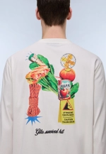 Лонгслив Napapijri SOL white whisper