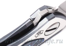 Нож Широгоров Квантум Quantum NL M390 Blue Accentфотография - 9