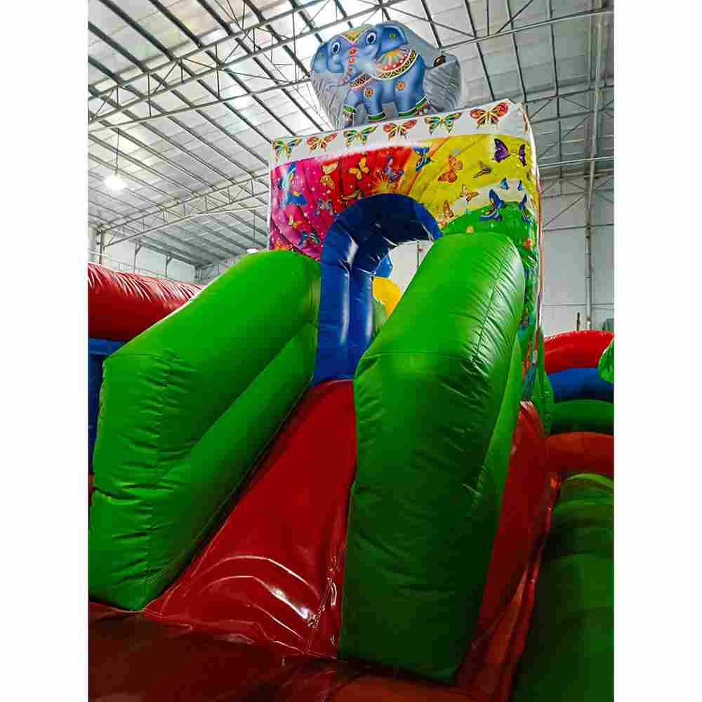 Коммерческий надувной батут "Сафари приключения" 6*5*2.8 м