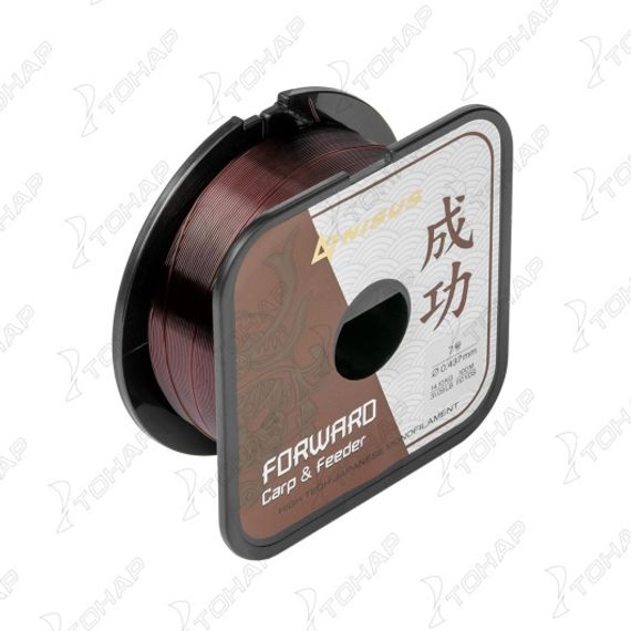 Леска FORWARD Carp & Feeder brown 0,437mm/100m Nylon (N-FСF-0437-100) Nisus