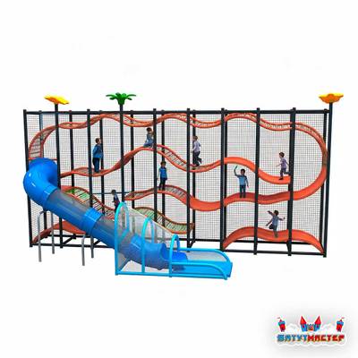 Плоский игровой комплекс «Веселые Горки», 10,8×3×4,5 м