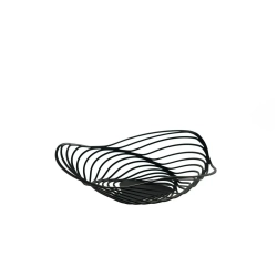 Alessi Корзина для фруктов Trinity черная