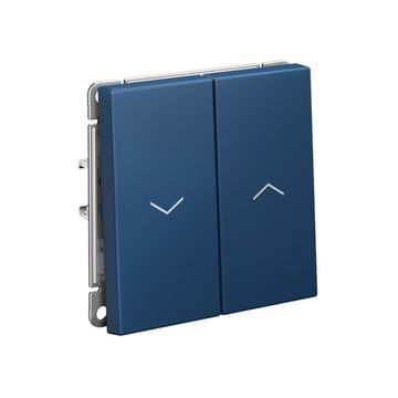 Выключатель для жалюзи 2-кл. ArtGallery 2х (сх. 4) 10А механизм аквамарин SE GAL001119