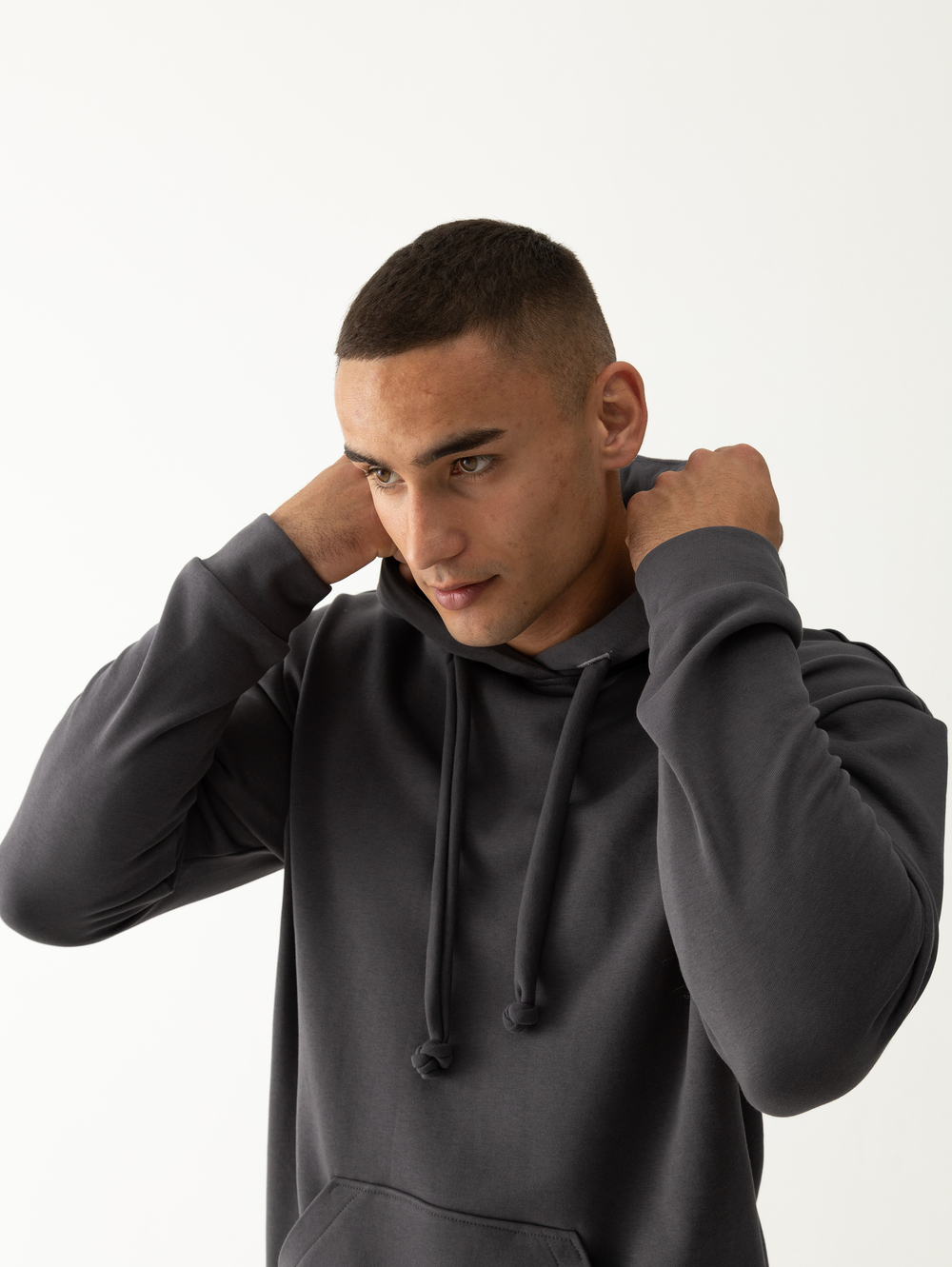 Костюм мужской спортивный (без начеса). Графит