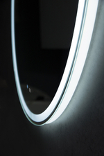 Зеркало BelBagno 70 SPC-RNG-700-LED-TCH-SND с подсветкой с голосовым управлением и подогревом