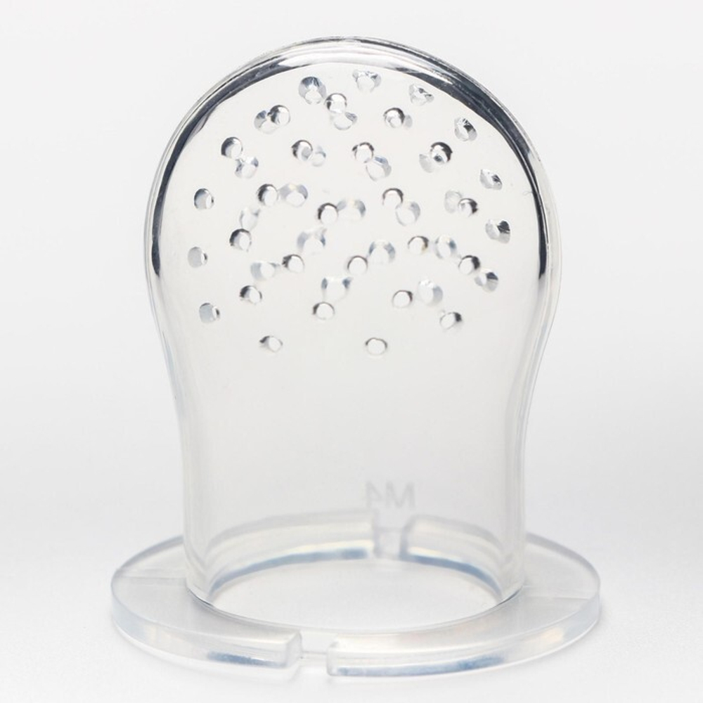 5365516 Ниблер для прикорма с силиконовой сеточкой «Еда, я люблю тебя», р-р сеточки М