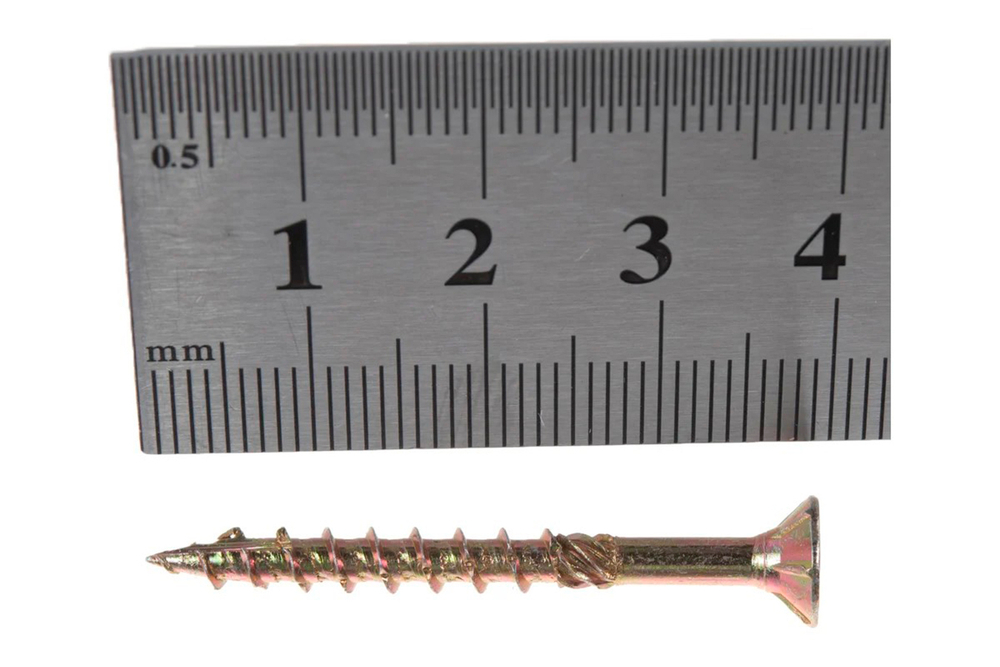 4х40 ЖЦ Саморез конструкционный потай для дерева Torx 20 РечМЗ (50 шт.)