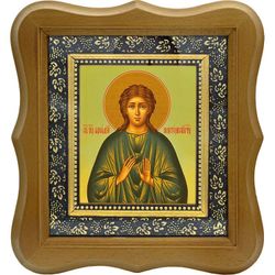 Аркадий Новоторжский, Вяземский Преподобный. Икона на холсте.