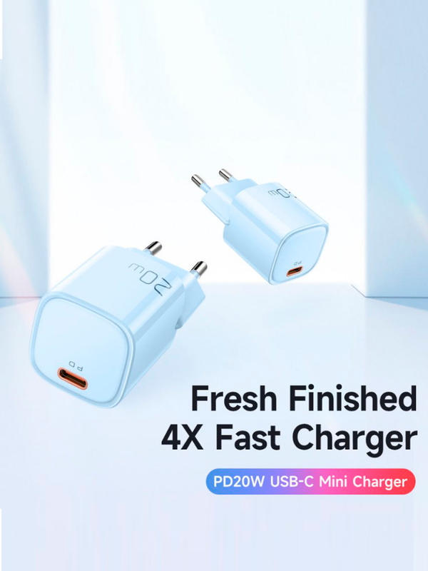 Сетевое зарядное устройство McDodo CH-402 20W Nano Series PD Fast Charger USB Type-C (Черное)