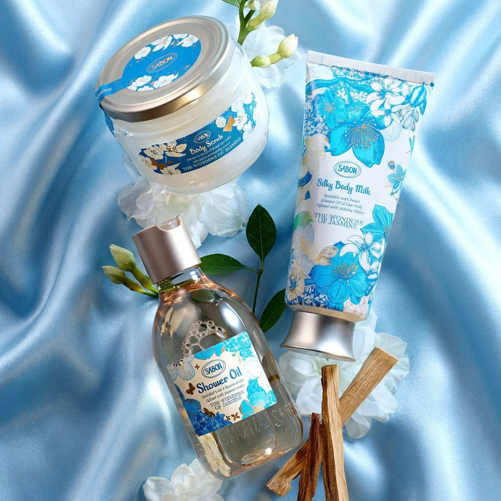 Набор для ритуала тела Wonders of Jasmine