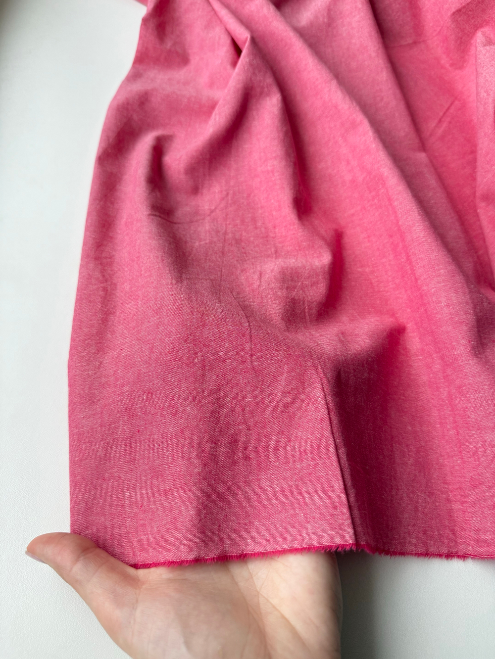 Вареный хлопок 250см. Малина