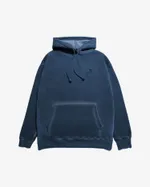 Худи Hardlunch garment dye синий