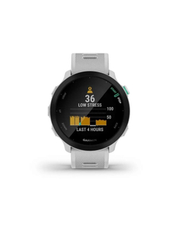 Garmin Forerunner 55 белые часы для бега с GPS и поддержкой планов тренировок Garmin Coach (010-02562-11)