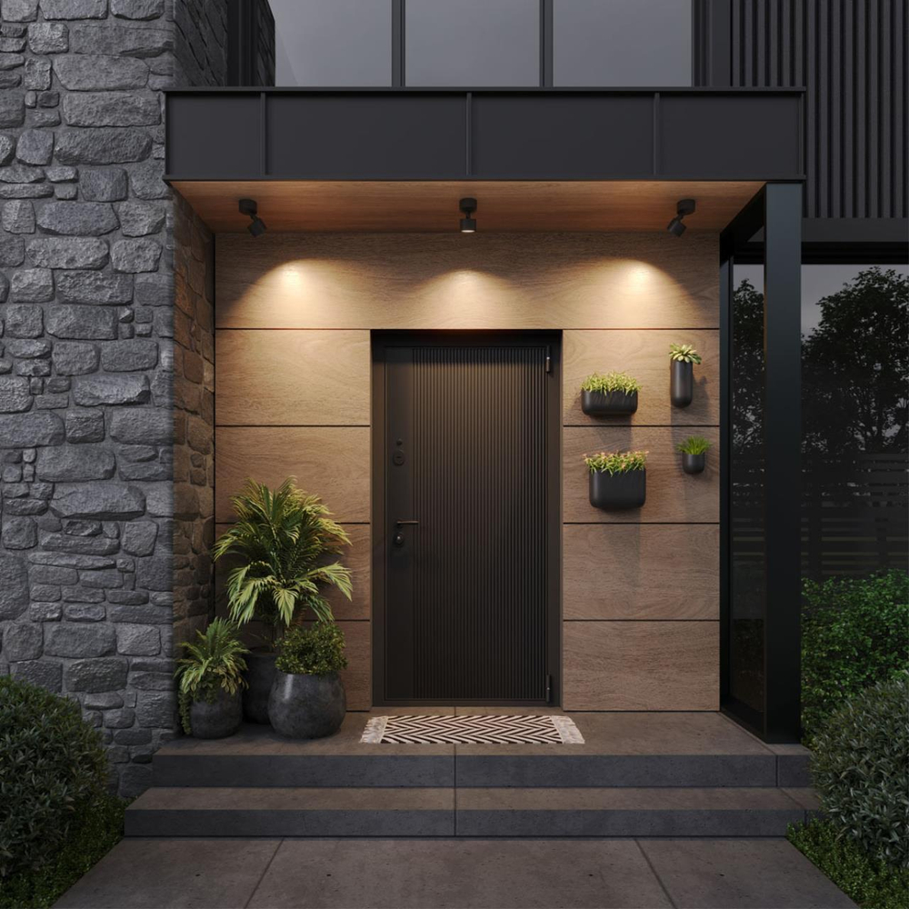 Уличный потолочный светодиодный светильник Novotech FOCUS 359587 IP65 9W 4000K