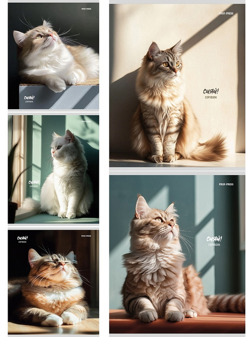 Тетрадь 48 л. клетка ПРОФ-ПРЕСС Котики на солнце (48-4336)