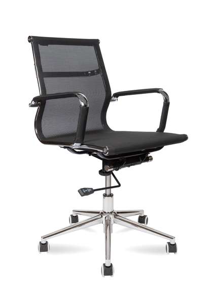 Кресло офисное Норден / Хельмут LB / черная сетка