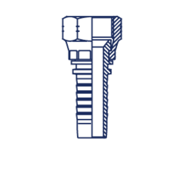 Фитинг DN 10 JIC (Г) 3/4 POWERMASTER