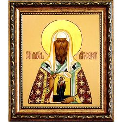Максим Киевский митрополит. Икона на холсте.